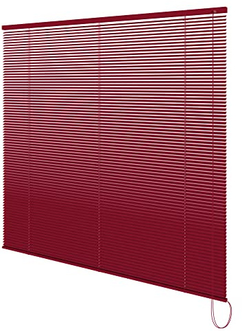 OR TENDE - Persiana veneciana de 15 mm Mini 140 x 190 cm a medida de aluminio con espacio de 20 mm para ventanas, fácil montaje, Made in Italy