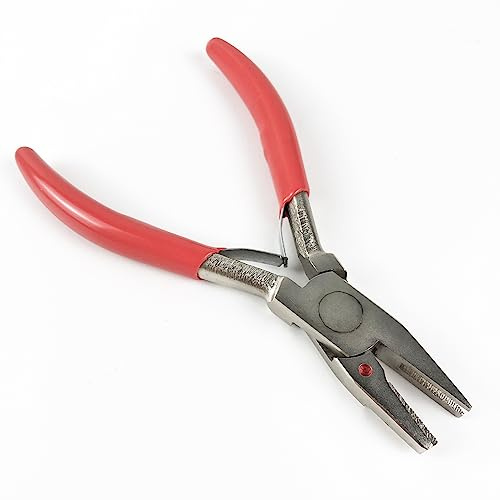 Binditek 1 Pack Heavy Duty Handheld Coil Crimpers, Cutting and Crimping Tool for Plastic Spiral Binding Spines, for Students and Coworkers