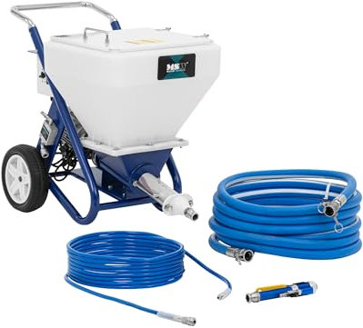 MSW Verputzmaschine 30 bar 40 L 15 l/min 2200 W Putzmaschine Putzgerät Spritzputzmaschine Putzwerfer