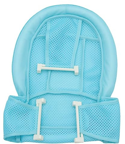 VICASKY Badewanne Netz Babytragesitz Unterstützung Für Die Babybadewanne Kindersitz Babydusche Badewanne Sit-up Mesh Badewannen-stützschlinge Neugeborenes Babybad Blue