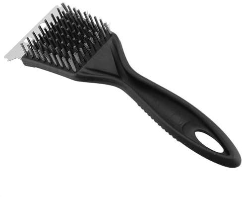 Cepillo de limpieza for barbacoa, cepillo for parrilla de barbacoa, cerdas de alambre de acero, cepillos de limpieza for barbacoa, herramienta de cocina duradera, kit de gas for barbacoa en casa al ai