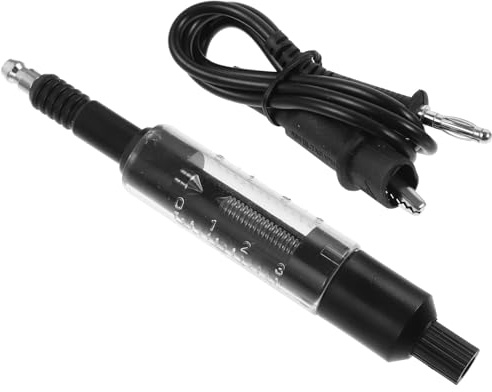 SHINEOFI Tester per Candele Auto Portatile, Strumento di Bobine di Accensione Misurazione Distanza Scintilla, Tester Diagnostico per Accensione Veicoli Compatto e Leggero per Manutenzione