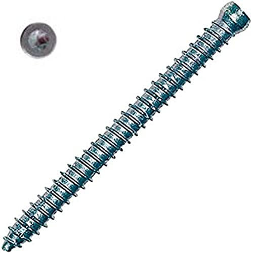 Fischer FFSZ Schraube für Fenster und Fensterrahmen, Zylinderkopf, Torxantrieb 7,5 x 62 T30 (100 Stück)