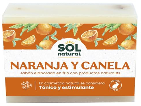 SOLNATURAL JABON DE Canela Y Naranja 100 g