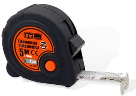 CABLEPELADO Cinta Métrica, Cinta de medir, Metro, Flexómetro, Cinta métrica retráctil, Cinta medición, Cinta medir bolsillo, Retráctil, Clip cinturón, Correa muñeca, 19 mm ancho x 5 Metros largo