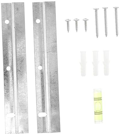 BESTonZON 1 Satz Wandbehang French Cleat Spiegelaufhänger Spiegelklampe Schwerlast-Kleiderständer Kleiderbügel Hardware zum Aufhängen von Bildern French Cleat Bildaufhänger