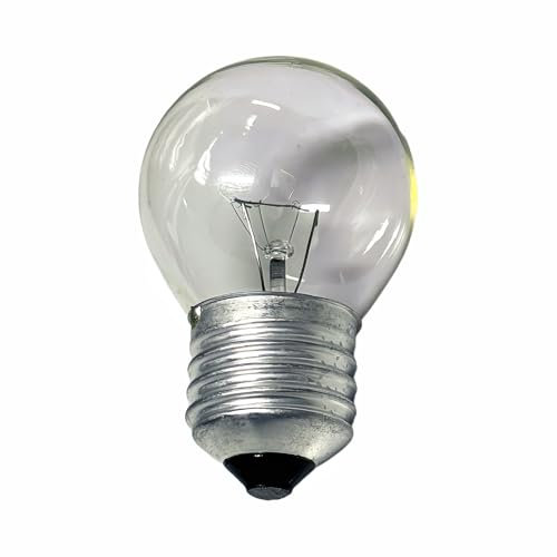 Liuyife 2 Pezzi Lampadina da Forno G45 E27, Dimmerabile, Resiste a 300° Gradi, 2700K Bianco Caldo, 400LM, 71 * 45mm, E27 Lampadina per Forno per Forni, Lampada Lava, Lampade a Sale, Frigo