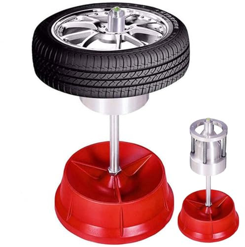 Support d'équilibrage manuel en acier robuste pour réparation de roues de voiture et camion léger, outil essentiel pour une conduite fluide et une longue durée de vie