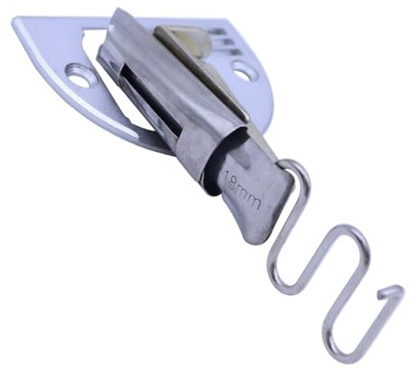 Durlo Encuadernadora De Ángulo Inclinado De 18 Mm, Accesorio Para Máquina De Coser, Máquina De Coser, Dobladora Plana, Cinta Al Bies De Calidad
