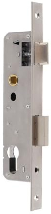 Mortice Sash Locks,Mortice Lock, 8520/8525/8530/8535 Aluminum Door Lock Stainless Steel Single Body Mortise Broken Bridge(Single 85-40)