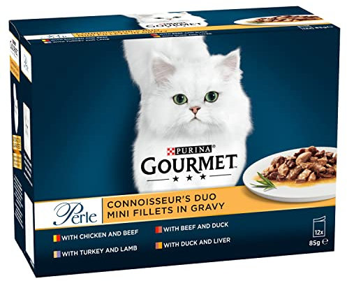 Gourmet Perle Variety Beef and Chicken, 12x85g