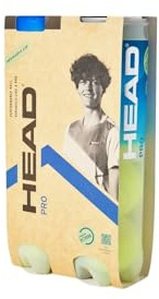 Head Lot de 8 balles de Tennis Professionnelles