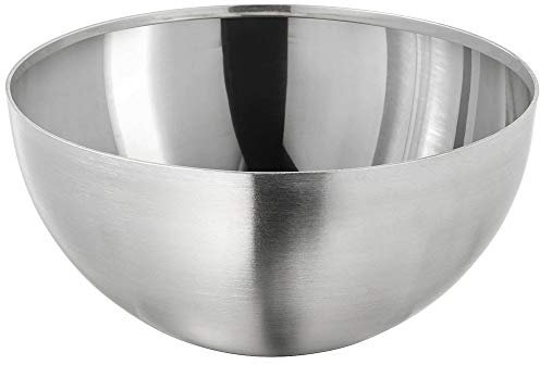Space Home - Ensaladera de Acero Inoxidable - Cuenco para Mezclar - Bol de Cocina Multiusos - Frutero - Bol Ensaladera, Mixing Bowl, Bol de Repostería - Cuenco para Frutas - 24 cm