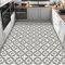 Elffloor Peel and Stick Floor Tiles Vinyl Flooring Self Adhesive Floor Tile for Bathroom Kitchen Living Room 20X20cm 40pcs Waterproof PVC Easy to Use