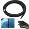 4 Pezzi Ricambio Gomma per Tergicristalli, 800mm Gomma Tergicristallo Universale, Compatibile con Tutti i Tergicristalli, Tagliato a Misura, Windscreen Wiper Rubber