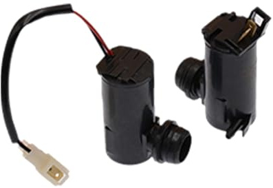 Bomba de lavado de parabrisas - Motor de pulverización de 12 V 24 V, reemplazo de bomba de agua de alta resistencia | Motor de resistente para los limpiaparabrisas | Accesorio de conducción s