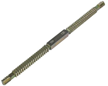 Condor Werkzeug 4830 | Gewindefeile | 230 mm | Innen und Außengewinde | Metrisch | 0,8-3,0 mm | Chrom-Vanadium-Stahl