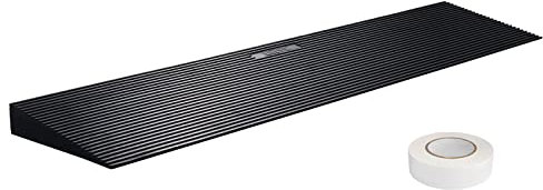 VEVOR Rampa per Soglia in Gomma Altezza 4cm Capacità Carico Max. 15 Tonnellate, Rampa per Soglia Tagliare Liberamente Dimensioni Generali 90x20x4 cm, Rampa Soglia Antiscivolo per Salita Facile 6,2 kg