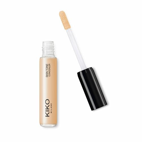 KIKO Milano Skin Tone Concealer - 05, Flüssiger, Glättender Concealer Mit Natürlichem Finish