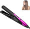 Hair Straightener,Hair Straighteners for Women,Ceramic Panel with 4-Step Temperature Setting and Anti-scalding, Adjustable Temperature 150-230°C (Rose)