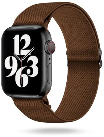 Flex Loop för Apple-modeller, Apple Watch 10 (46mm), Nylon tyg Metall