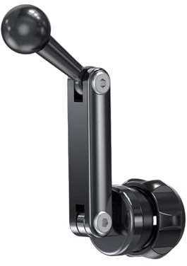 Lunaobrik Kullförlängningsarm | 17 mm kullager adapter - roterande telefonhållare stång för bil, för klämma luftutlopp SUV instrumentbräda sedan pickup scooter