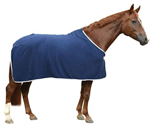 Covalliero Fleecedecke RugBe Economic Navy, 125cm