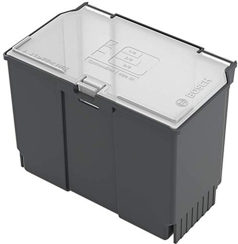 Bosch Zubehörbox (AC für Bosch-Werkzeugkasten SystemBox | Größe M, Zubehörkasten klein (1/6) für Systembox Größe M, zur Aufbewahrung von Bosch-Elektrowerkzeugen)