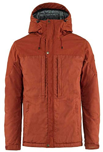 Fjallraven 82279-215 Skogsö Padded Jacket M Giacca Uomo Autumn Leaf Taglia M
