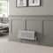 DuraTherm® 300 x 605mm White Traditional Horizontal Designer Radiator Triple Column Colosseum Cast Iron Style Central Heating Panel Radiators Rad