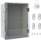 Scatola Derivazione Esterna,Scatola Stagna Elettrica da Esterno,Scatola di Giunzione Impermeabile IP66,Scatola Derivazione con Serratura,Scatola Elettrica da Esterno-220 * 170 * 110mm