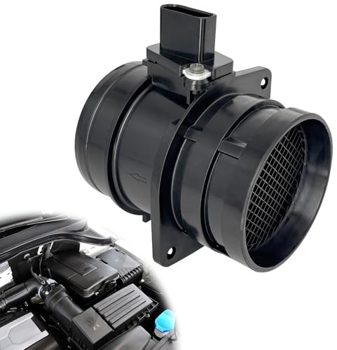 Mass Air Flow Sensor MAF Sensor 06J906461B 74-50072 Compatible with 08-13 A3 2.0L, 11-13 A3 Quattro 2.0L, 2009 TT 2.0L & 12-13 VW Beetle 2.0L, 08-10 Passat 2.0L & More