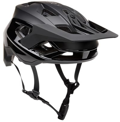 Fox Racing Speedframe Pro MT BLK CE – Mountainbike Helm – MIPS Schutzsystem – BOA Anpassung – Verstellbare Passform – Antimikrobielles Innenfutter – Matte Black, Größe: L