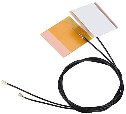 TICFOX Eingebaute Antenne, 2 Stück IPEX 1 Generation Laptop WLAN Antenne, 2.4G/5G für Computer Heimwerker(46cm)