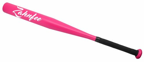 Baseballschläger Zahnfee in Pink aus Aluminium I Länge 65 cm Alu