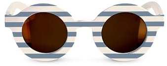 SUAVINEX, Gafas de Sol para Bebés de 12 a 24 Meses, Polarizadas, con Filtro UV400, Cat. 3, 100% Protección Rayos UVA y UVB, Funda Incluida, Muy Flexibles y Ligeras, Redondas Studio 2026, Color Azul