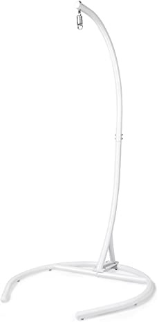 TheirNear Hammock Chair Stand, White Heavy Duty 330Lbs Weight Capacity