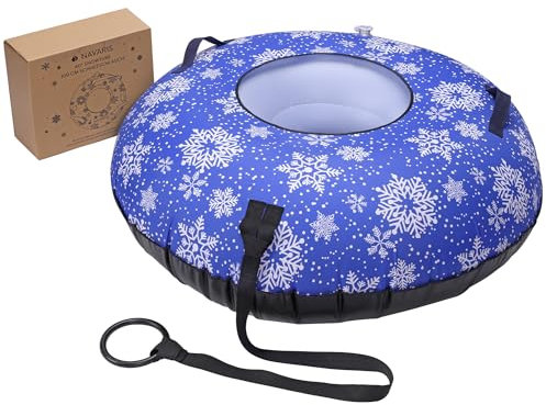 Navaris Snowtube – Schneeflocken-Leinwand