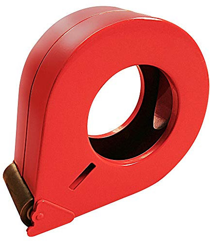 VEPATIM Handabroller aus Metall robuste geschlossene Ausführung für 50mm Bänder