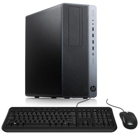 HP Z1 Entry Tower G5 Workstation Ordenador de sobremesa, Intel Core i7-9700T, 16 GB de RAM, SSD de 512 GB, Teclado QWERTY Estadounidense, WiFi, Bluetooth, Windows 11 Pro (Generalüberholt)