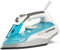 G3 Ferrari Ermes G40021 Plancha de vapor, 2500 W, Placa de cerámica, Capacidad 340 cc, Vapor 150 g/min, Funciones autolimpiador, antical y antigoteo, 51 microagujeros, Color blanco/azul claro