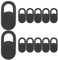 Lrporyvn Slide PortáTil Webcam Cubierta Paquete de 12, Ultra de la CáMara PortáTil Cubierta Deslizante para, PC, Ordenador PortáTil, PC