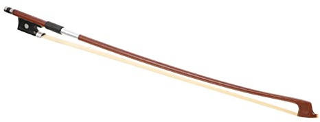 Generic Lightweight Professional Violin Bow for Beginners 1/10 & 1/16 Size Wooden Bow with Horsehair Ideal for Practice and Learning Violin Techniques