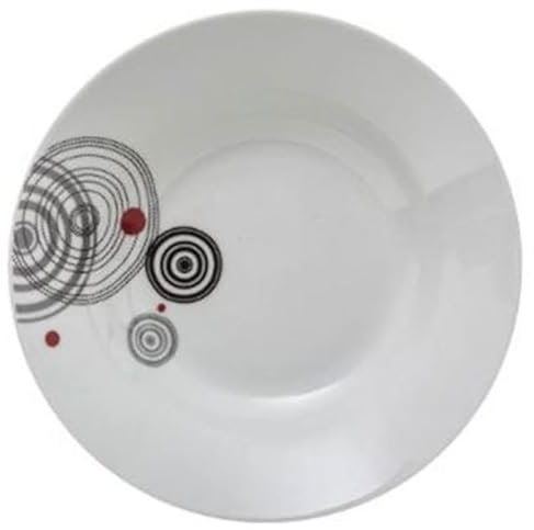 Secret de Gourmet - Lot de 6 Assiettes Creuses Instant 22cm Blanc