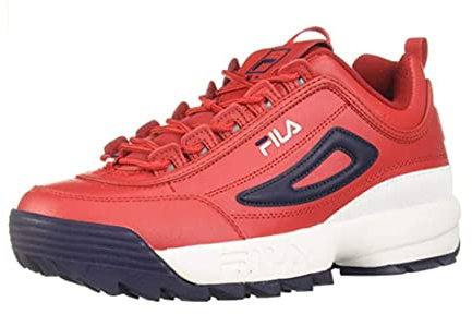 Fila Strada Disruptor, Herrenschuh, Mehrfarbig (Rot/Weiß/Marineblau), 41 EU