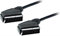 ShaniTech 1.5m Scart to Scart Coaxial Lead Cable Wire for Video TV VCR DVD Fully Wired