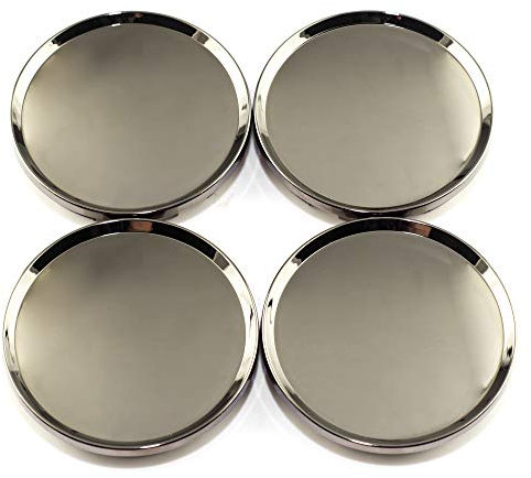 RhinoTuning 4 Stück Radnabenkappen für Dodge Subaru Nabendeckel OD 63 mm ID 57,3 mm, Grau Radnabenabdeckung Geeignet für Legacy Impreza Tribeca Forester Outback WRX Rad, 52005732 Felgendeckel