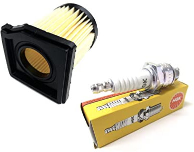 Tuning Luftfilter + Zündkerze B6HS passend für Hercules Prima 2 3 4 5 M1 M2 M3 M4 M5 MX1 Supra 2D C3 Jogging Hobbyrider HR 2 Optima Sachs 505 504 Mofa Moped Mokick Motor