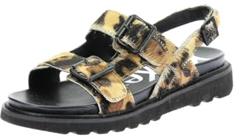 Kickers Neosummer, Sandalias Planas Mujer, marrón Claro, 36 EU