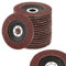 LOLYSIC 20Pcs Flap Discs 125mm 120 Grit Angle Grinder Disc Abrasive Wheels Grinding Sanding Discs for Sanding Metal Wood Rust Removal